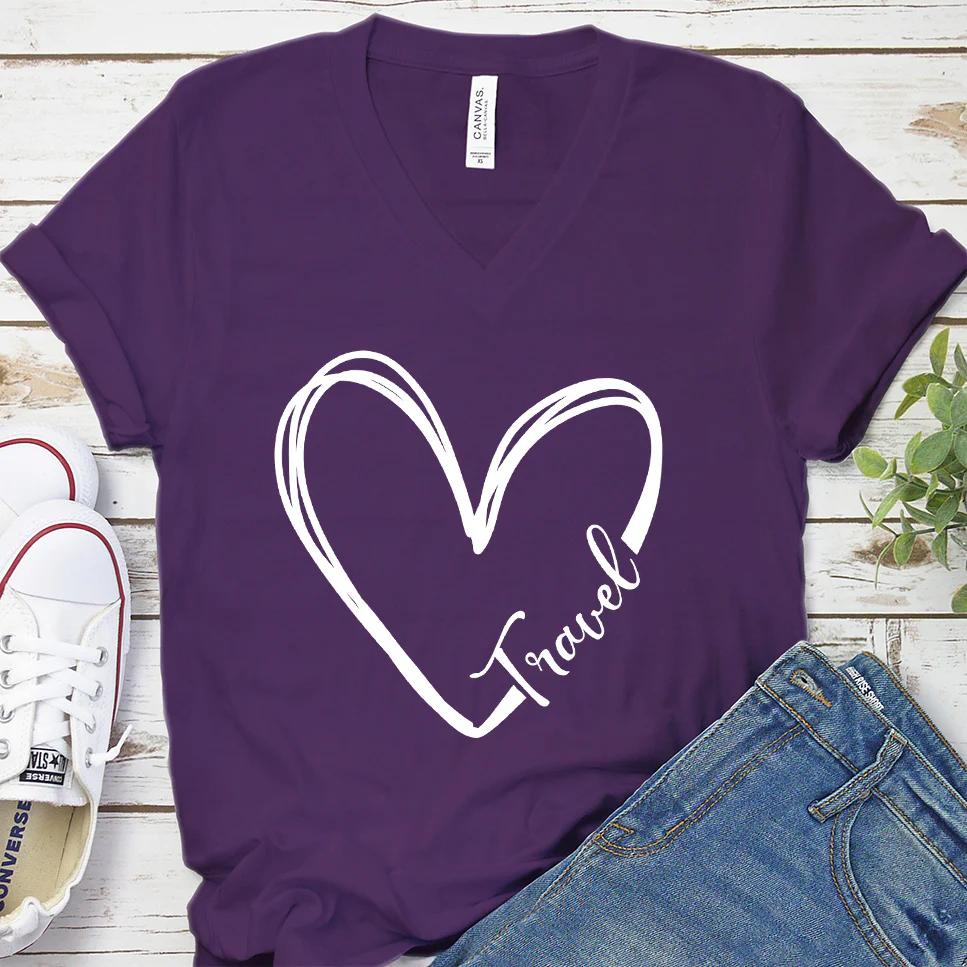 Travel Heart V-Neck - Aitapkir
