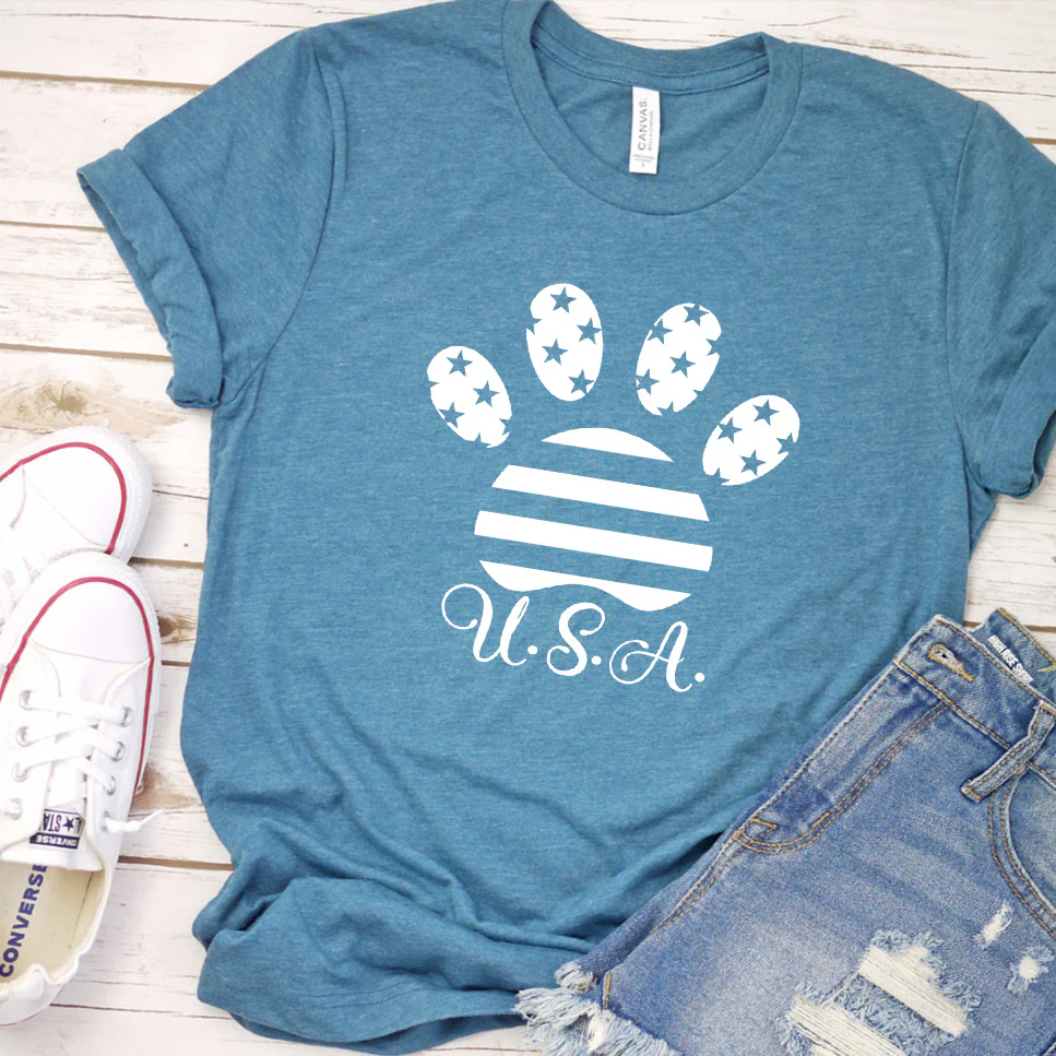 USA Paw T-Shirt - Aitapkir
