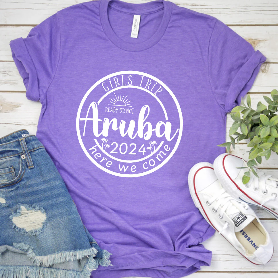 Girls Trip Aruba 2024 T-Shirt - Aitapkir