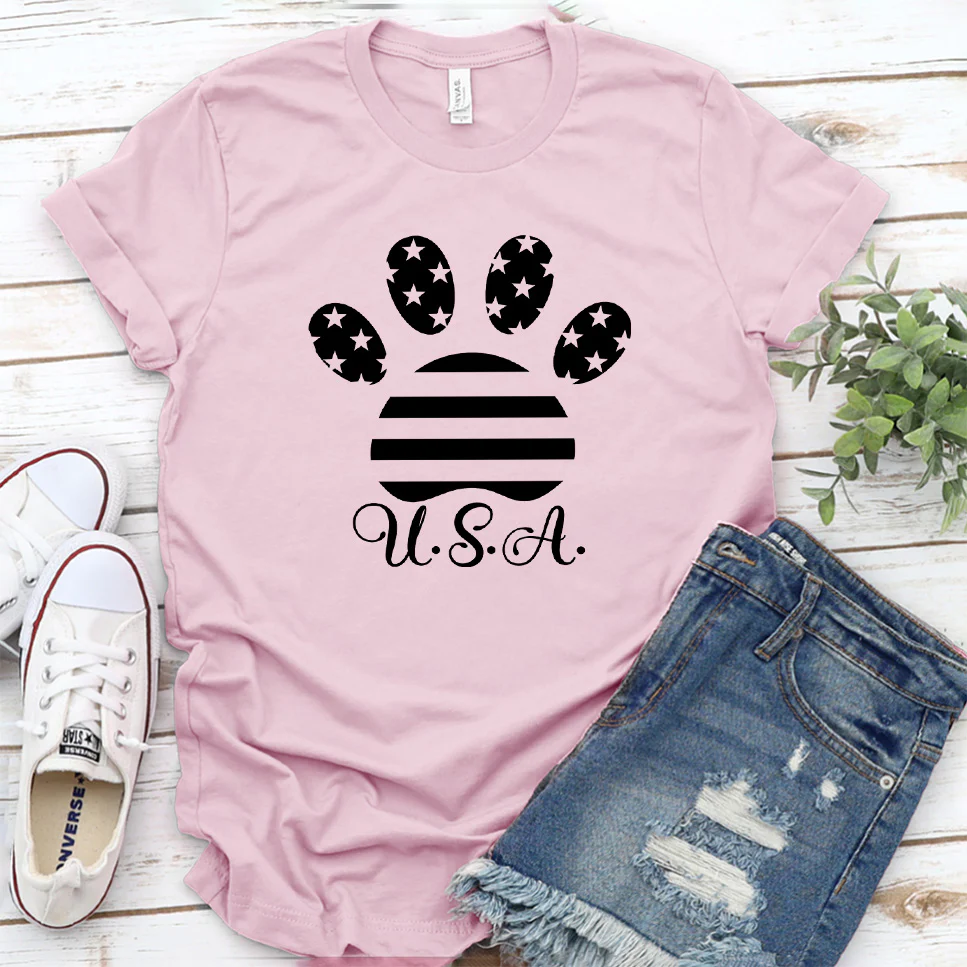 USA Paw T-Shirt - Aitapkir