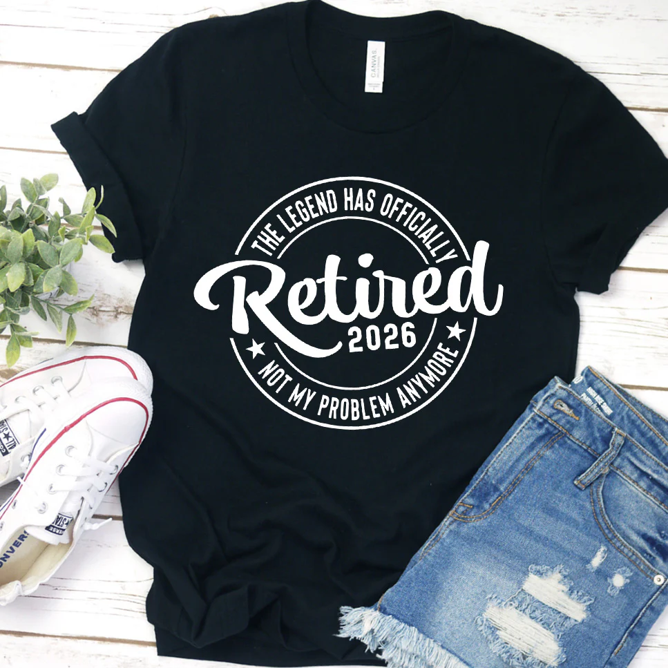 The Legend Has Officially Retired 2026 T-Shirt - Aitapkir